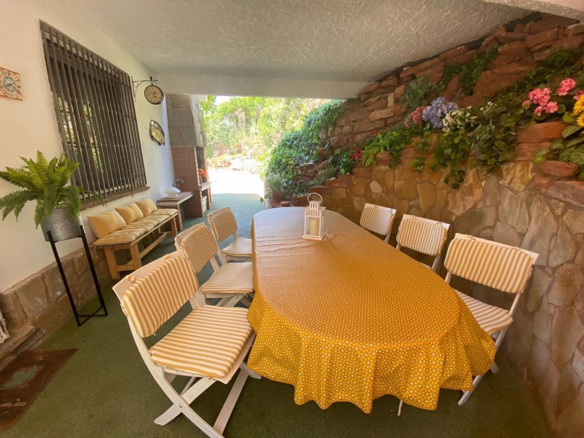 Casa Acogedora Familiar Con Piscina Pallejá Buitenkant foto