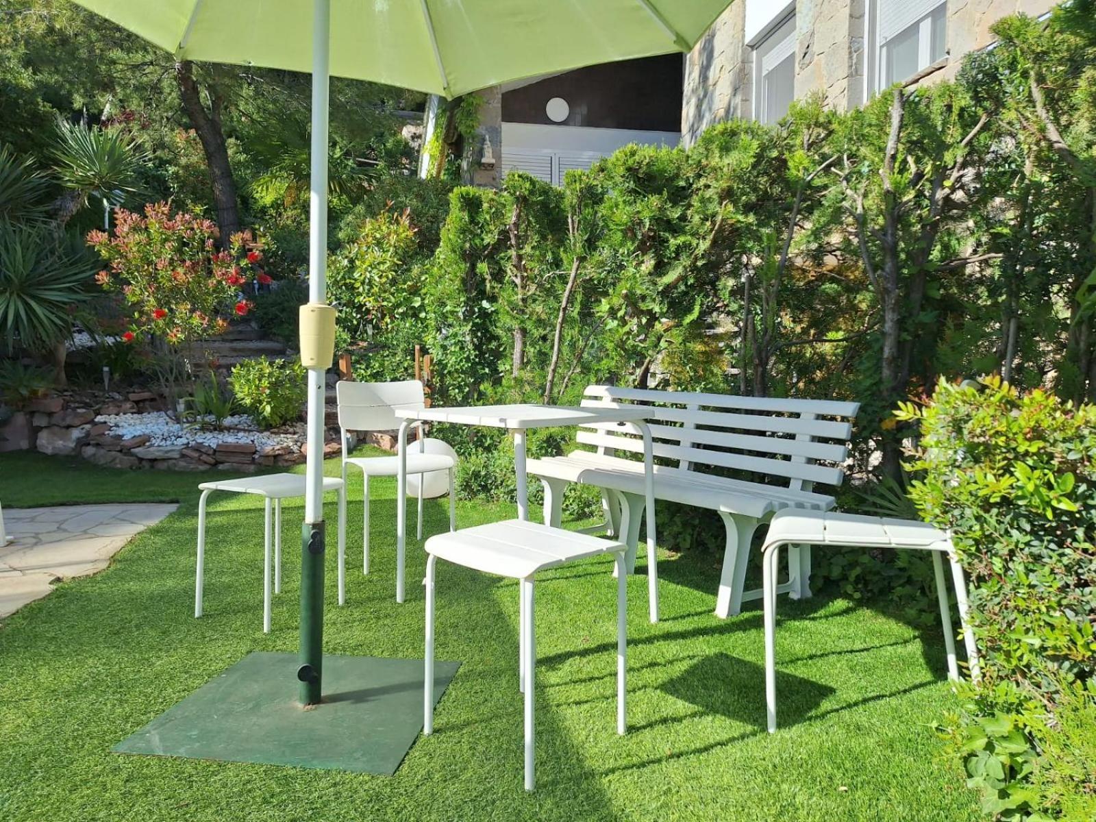 Casa Acogedora Familiar Con Piscina Pallejá Buitenkant foto
